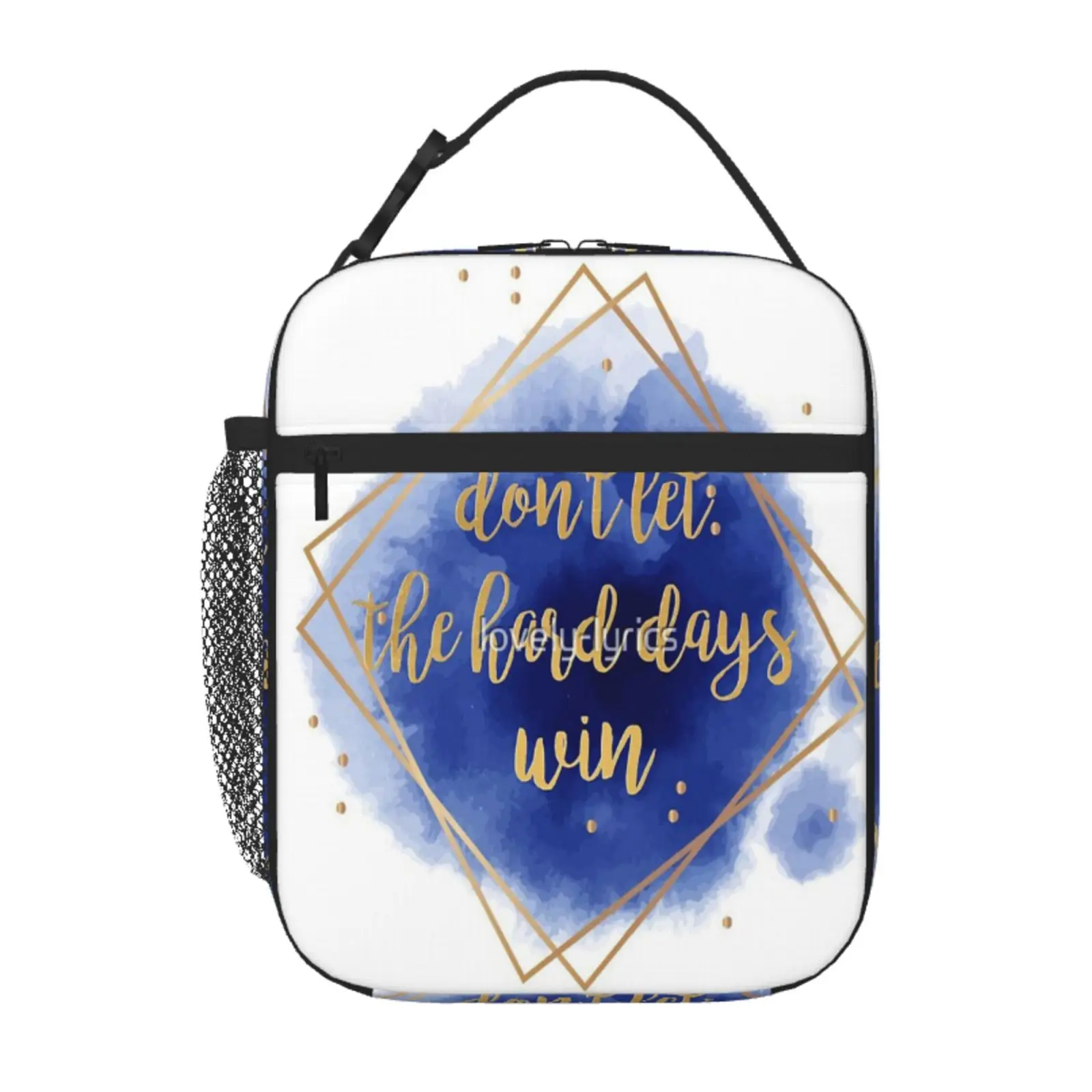 

Don't Let The Hard Days Win Insulated Lunch Box Lunch Box Children Kid'S Lunch Box Lunch Thermal Bag Lunch Bags