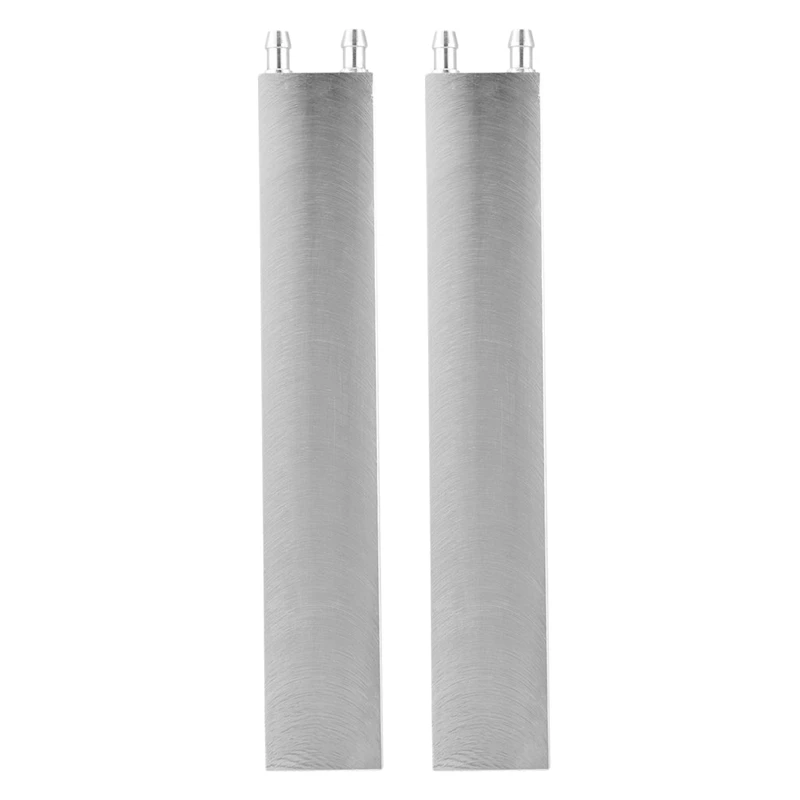 

2X Aluminum Water Cooling Block 240X40x12mm Cooler For Computer CPU Radiator