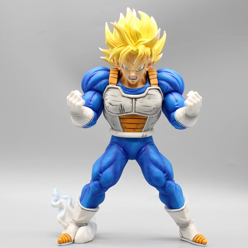 

25cm Dragon Ball Z Anime Figure Son Goku Muscle Burst PVC Action Figures Toys for Children GK Super Saiyan Doll Collection Model