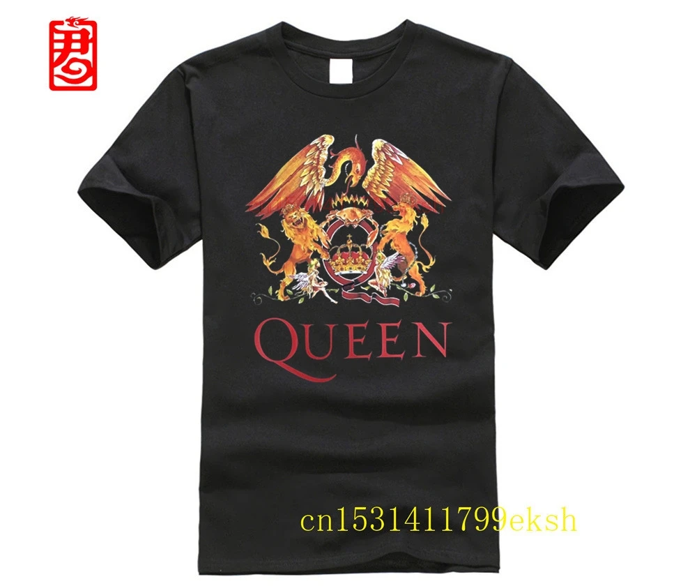 

Мужская футболка с коротким рукавом Music rock top100 band queen