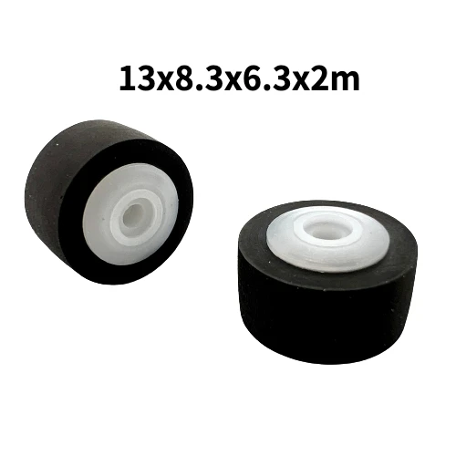 

2 шт., зажимные ролики 13x8,3x6,3x2 мм для sharp 700 777 800 магнитофон