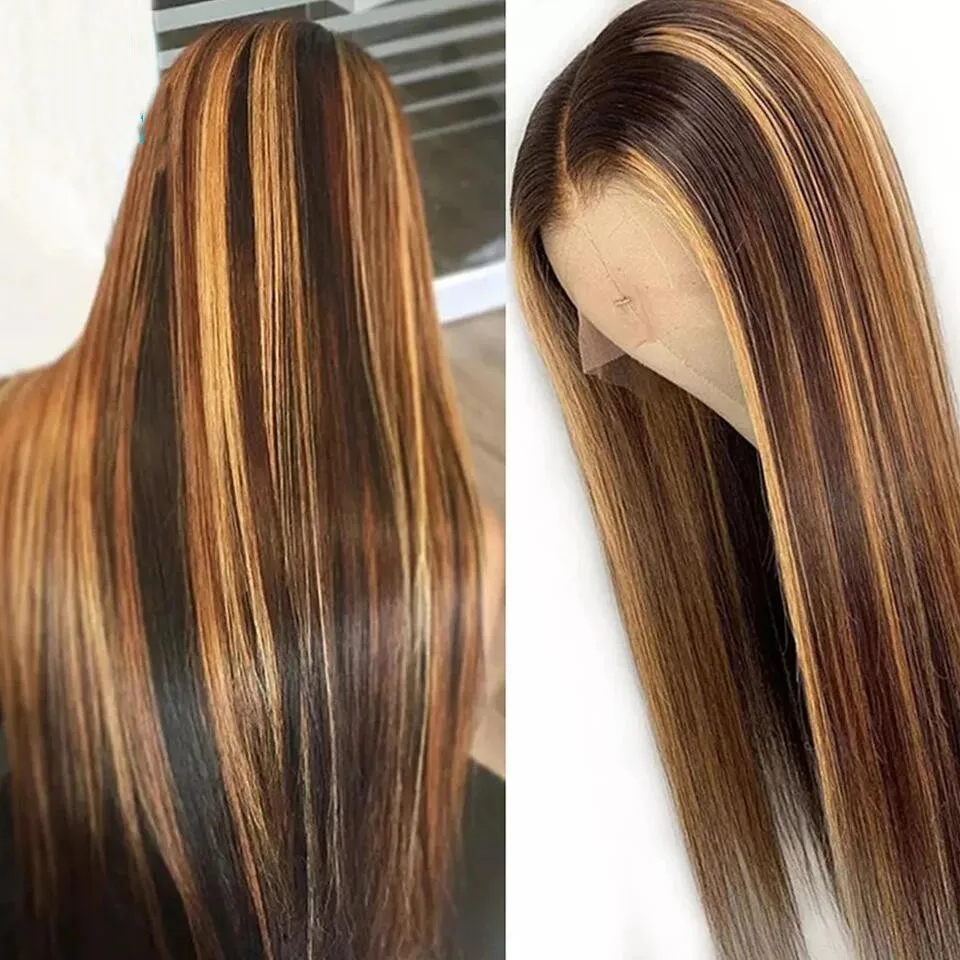 9A 5x5 Женский парик с закрытием из шнура Ginger Real Natural Hair Pre Plucked and Bleached Knots 30 дюймов Реклама Wholesale on.