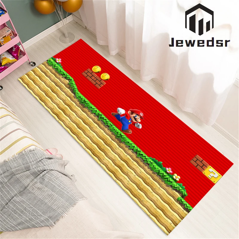 Домашний ковер для кухни игровой Марио коврик ванной забавные коврики входной