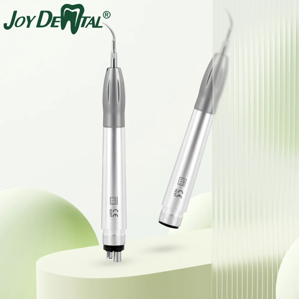 

JOY DENTAL Air Scaler Handpiece Super Sonic Scaling Technology High Frequency Pneumatic Scaler Autoclavable 135℃