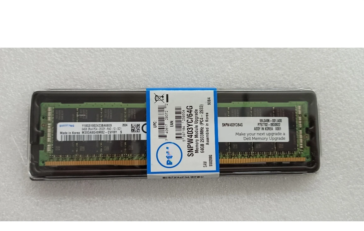 

RAM 64g DDR4 3200 2933 REG server memory SNPW403YC 64G