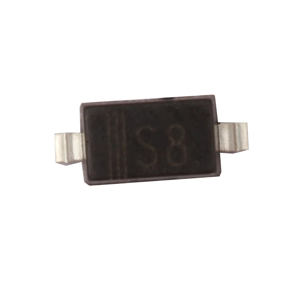 

(100pcs) BAT43W SOD-123 1206 SMD Schottky Diode BAT43 SOD123(Marking S8)