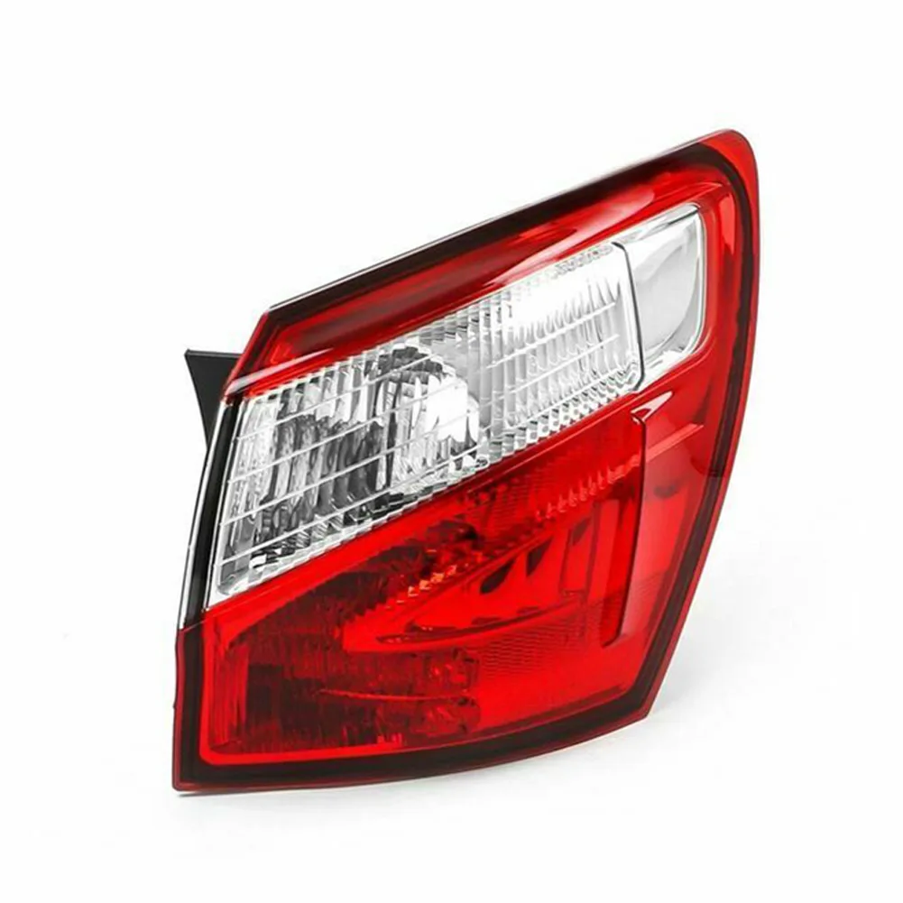 

Right Side Outer For Nissan Qashqai 2010-2014 Rear Tail Brake Lamp / LED Light Red+Clear LED Tail Light(with Wiring Harness)