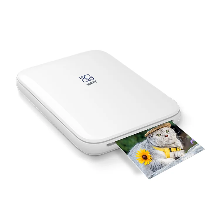 

HPRT AR Printer 300DPI Portable Photo Mini Picture Printer Pocket DIY Share 550mAh Zink Photo Printer