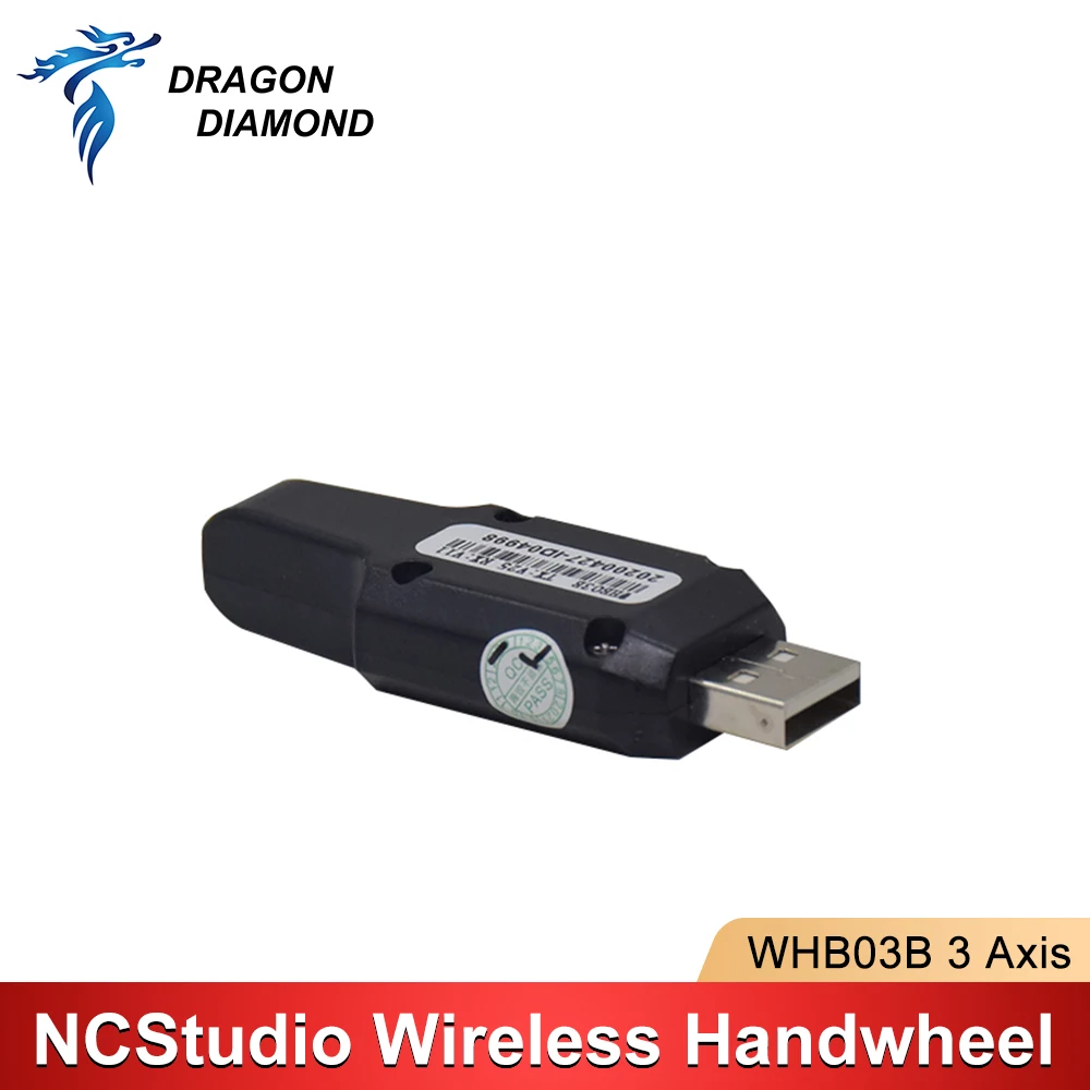 DRAGON DIAMOND NCStudio CNC беспроводной Маховик WHB03B 3 оси MPG подвесной маховик для фрезерного