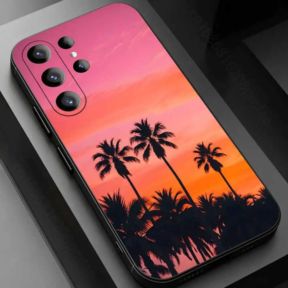 Фото Чехол для телефона Travel Los Angeles California для Samsung Galaxy S24,25,26,23 22,21,S20 Plus Ultra FE, мягкие чехлы-футляры №3