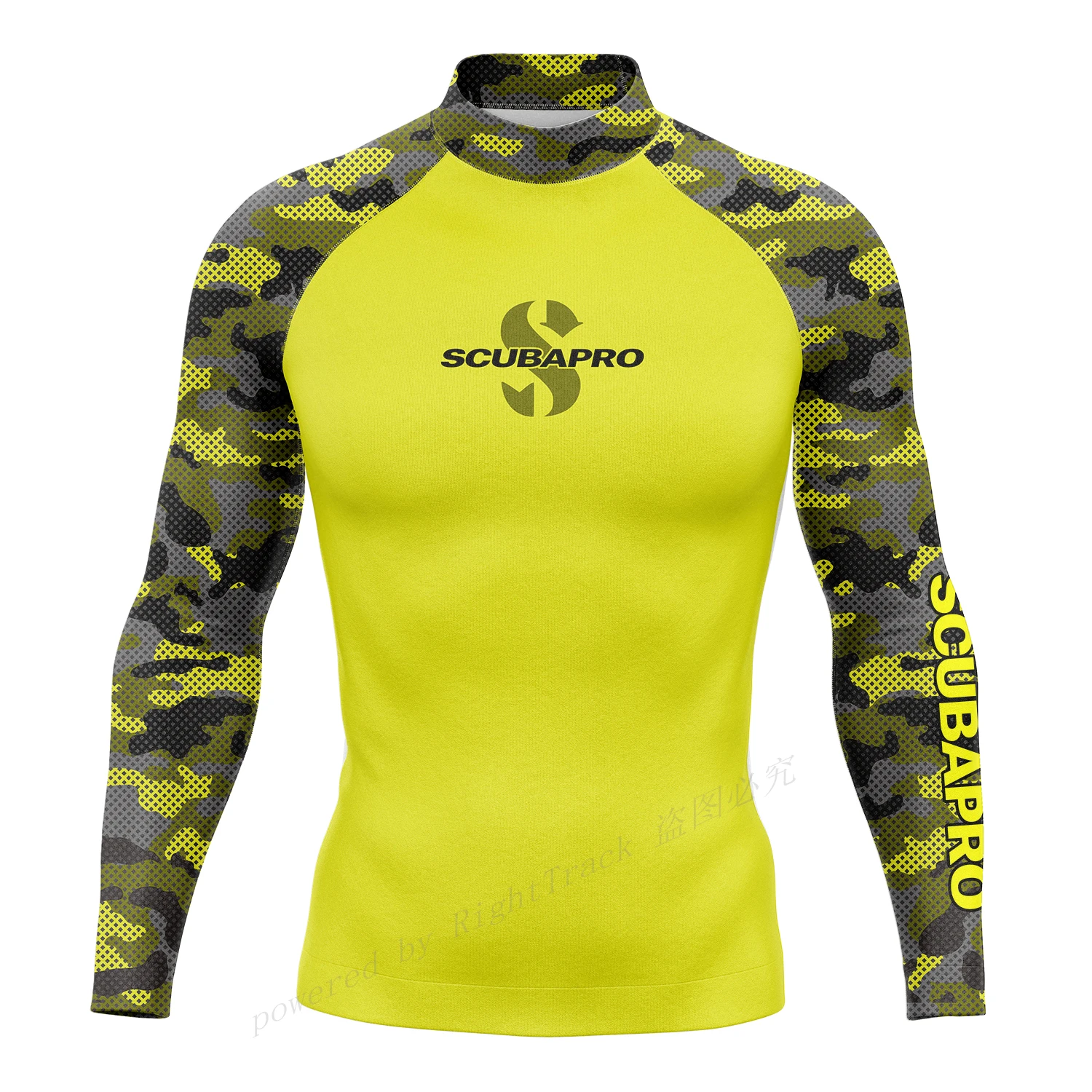 

Summer Mens Long Sleeve UV Surfing Suits Protection Rash Guard Diving Surf T-Shirt Swimming T-shirt Swimsuit Beach Swimwear