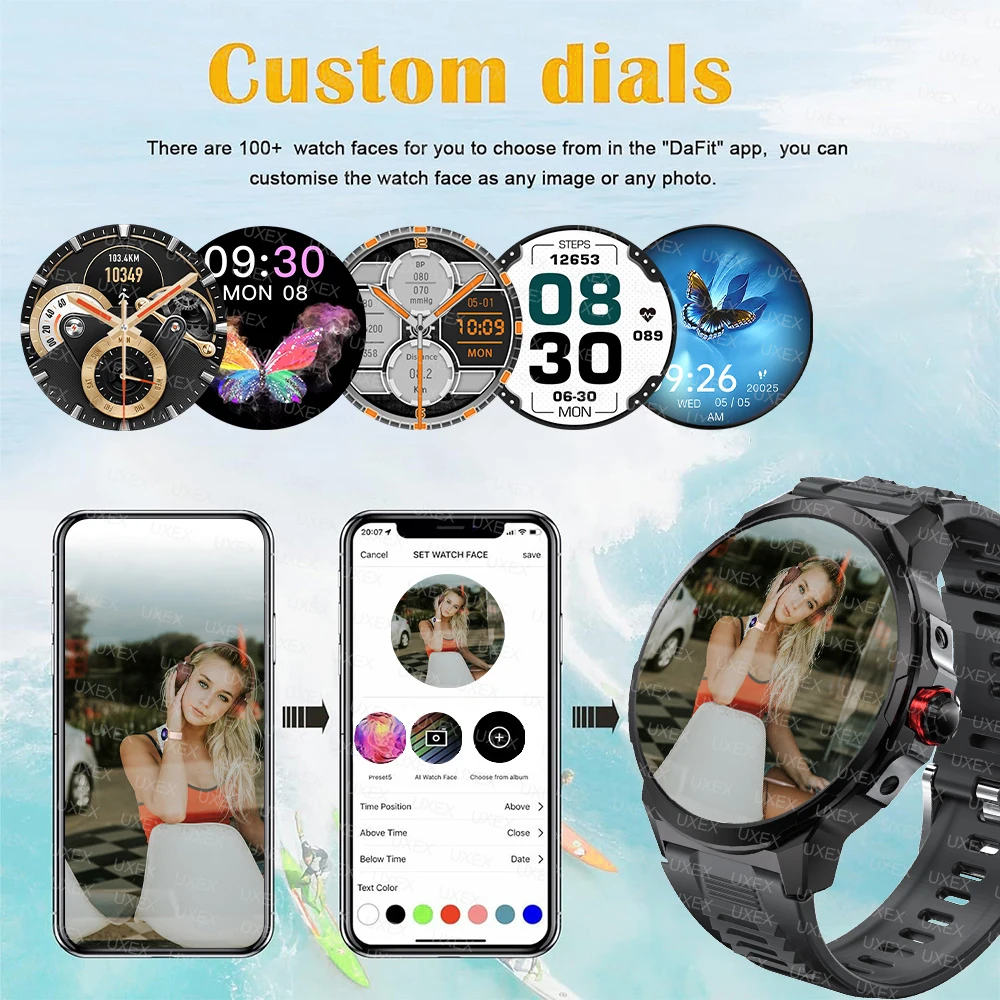 NoEnName_Null Умные часы для мужчин 1 85 дюйма