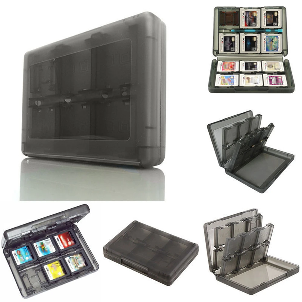 

28-in-1 Game Card Case Compatible 3DS / 3DS / DSi / DSi XL / DSi LL / DS / DS Lite Cartridge Storage Box Holder
