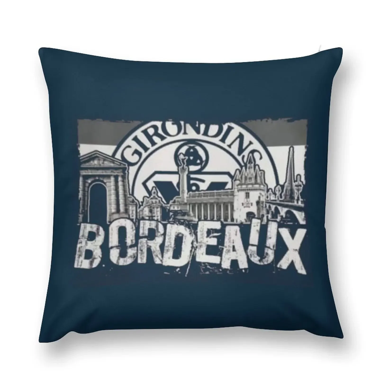 Burdeos Girondins (Fanáticos de Burdeos) Camiseta esencial Throw Pillow Вышитые чехлы для подушек Подушка