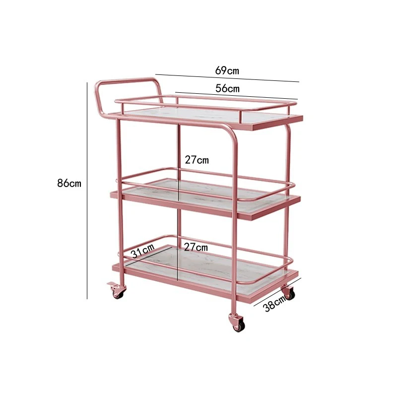 Тележка изголовья тележка для бара кухонный органайзер сервировки на колесиках