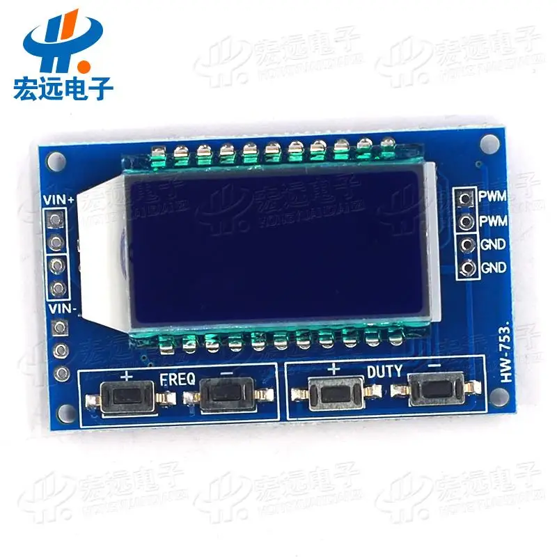 

PWM pulse frequency duty cycle adjustable module square wave rectangular wave signal generator signal XY-LPWM