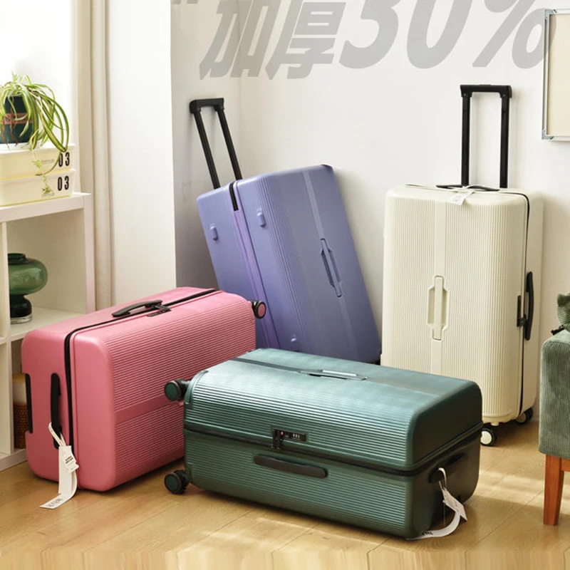 Сверхлегкий чемодан большой вместимости на молнии тормозной демпфер для багажа