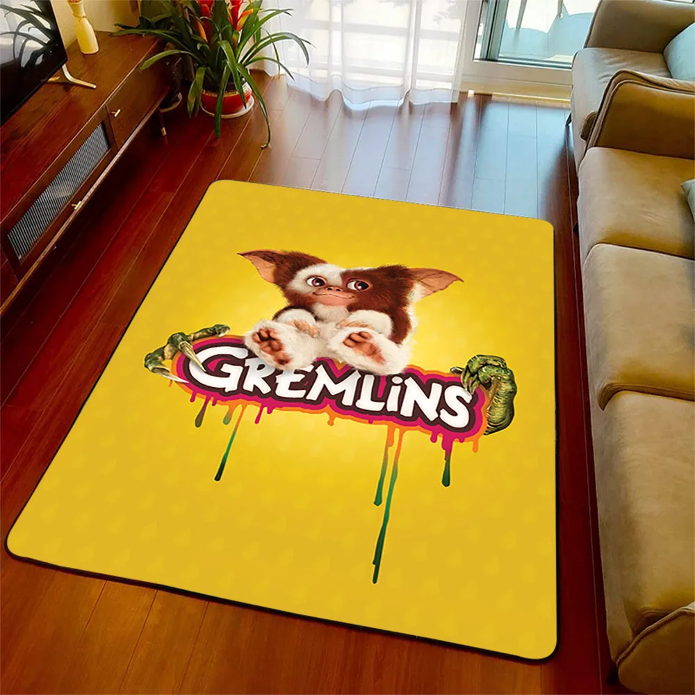 

Gremlins Хэллоуин ужасный принт 3D ковер коврик для входной двери мультяшный Коврик для двери Противоскользящий напольный коврик