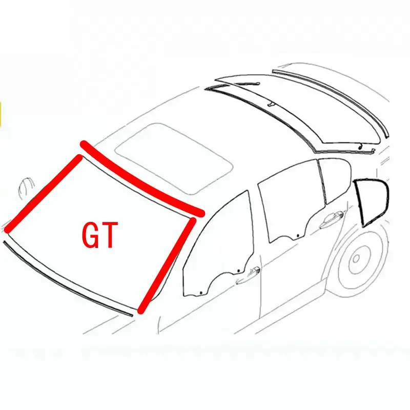 Применим для BMW 5 серии F10 F18 520i 528i 530i 535i GT клейкая лента на лобовое стекло