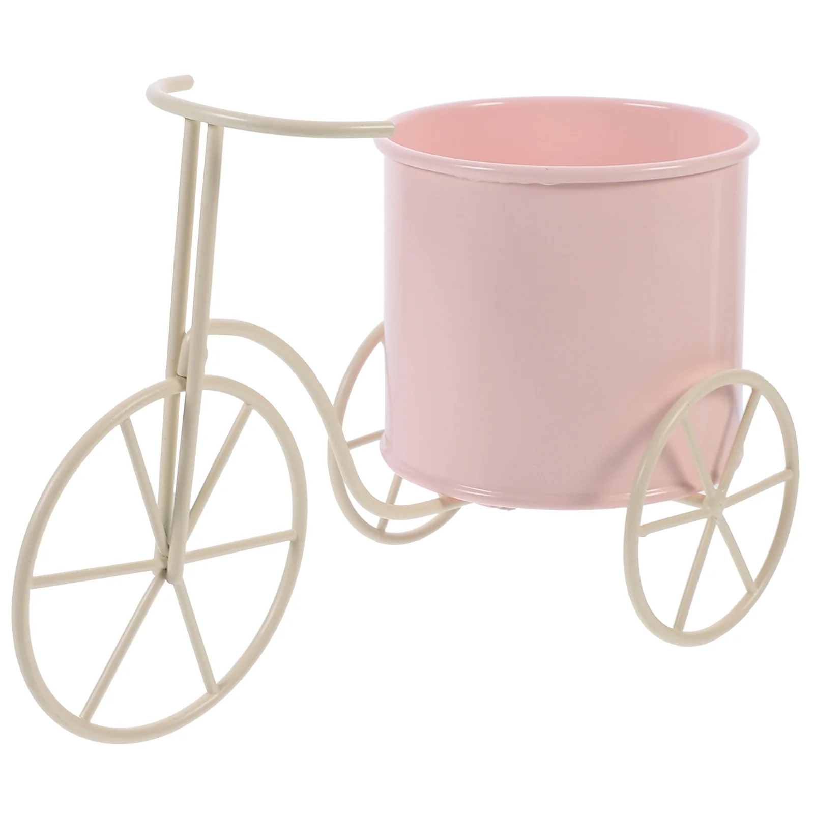 

Iron Bicycles Flower Stand Pen Holder Rustic Bicycles Design Flower Holder Bicycle Shape Table Top Porch Decoration