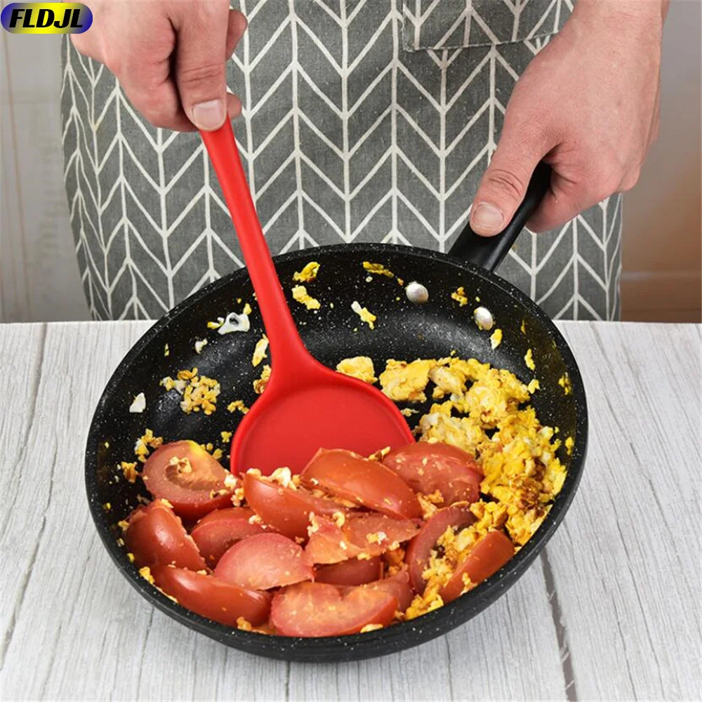 

Household Kitchenware Food Grade Silicone Spatula Does Not Hurt The Pot Cooking Shovel Cooking Tool Shovel Kitchen Supplies
