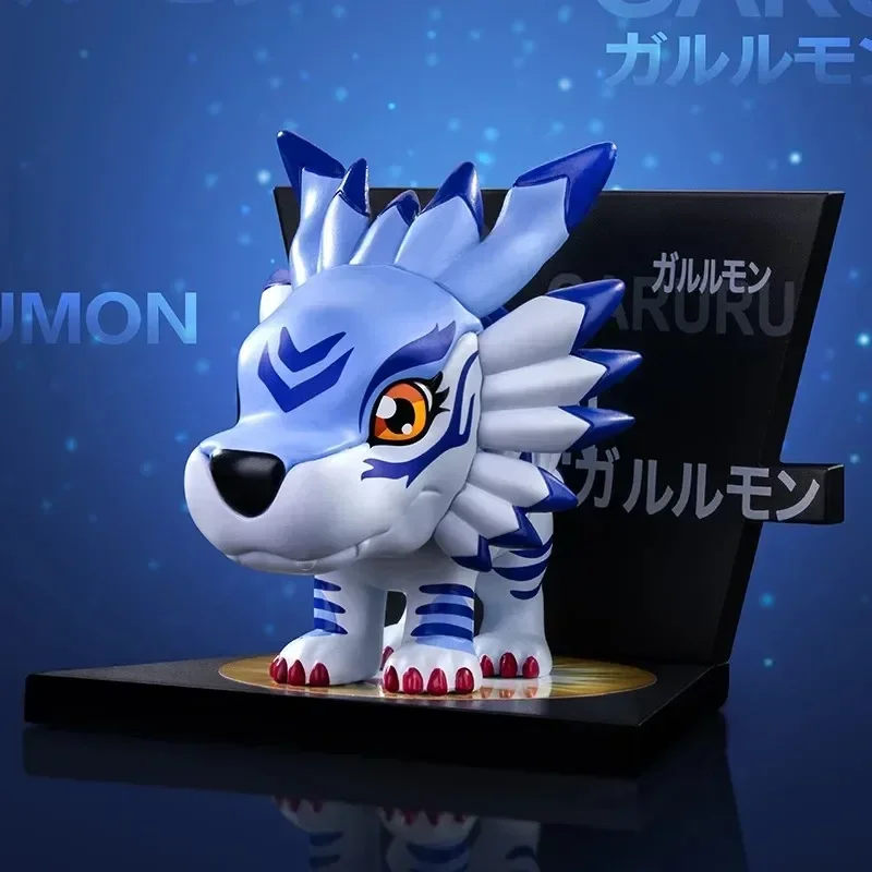 Фото POP MART Digimon Adventure Магнит на холодильник Серия слепая коробка Mystery Box Kawaii украшения фигурки домашний декор настольная модель куклы №5