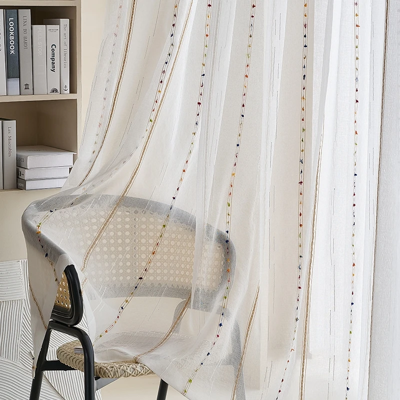 

Шифоновые занавески WPKIRA, просвечивающиеся