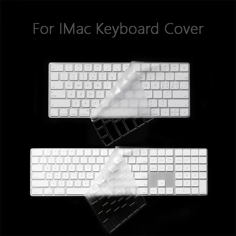 Чехол для настольной клавиатуры Apple беспроводная клавиатура из ТПУ пылезащитный