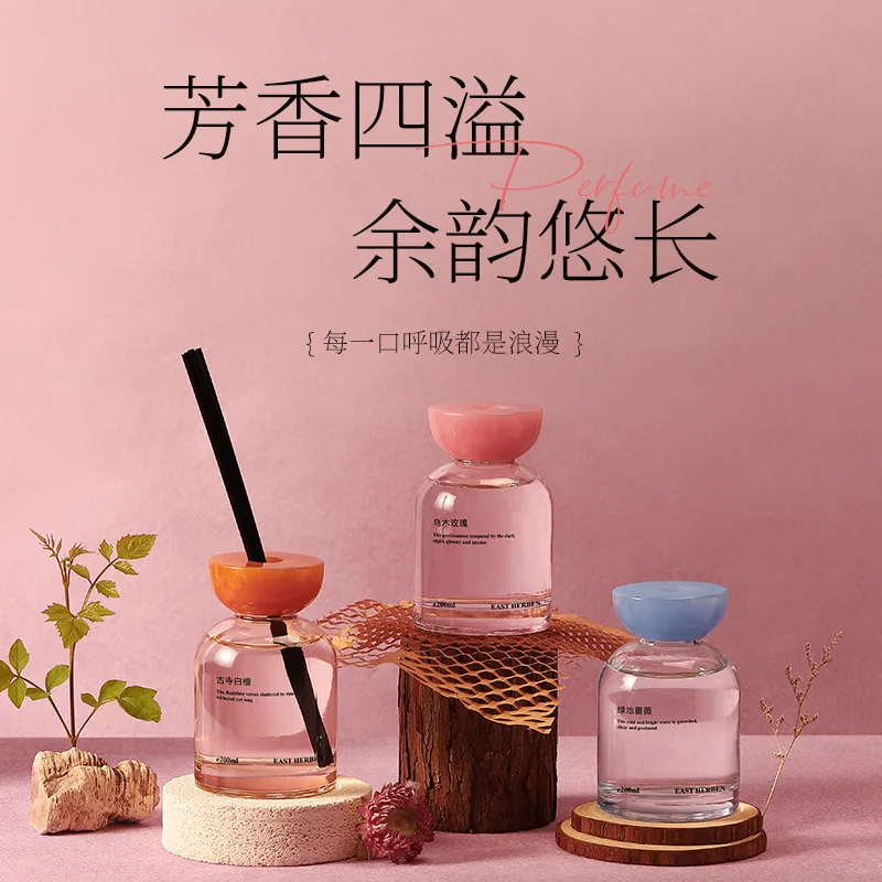 Фото Ароматизатор Zuohe Reed Diffuser Premium без огня, длительного действия, для ароматерапии, освежитель воздуха для отелей, дома, спальни, туалета, декоративный подарок. №4