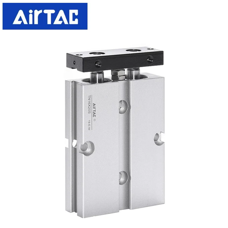 Фото Пневматические цилиндры AirTAC TN с двойным штоком, двухстороннего действия, с направляющими поршнями, диаметр цилиндра 10/16/20/25/32 мм №5