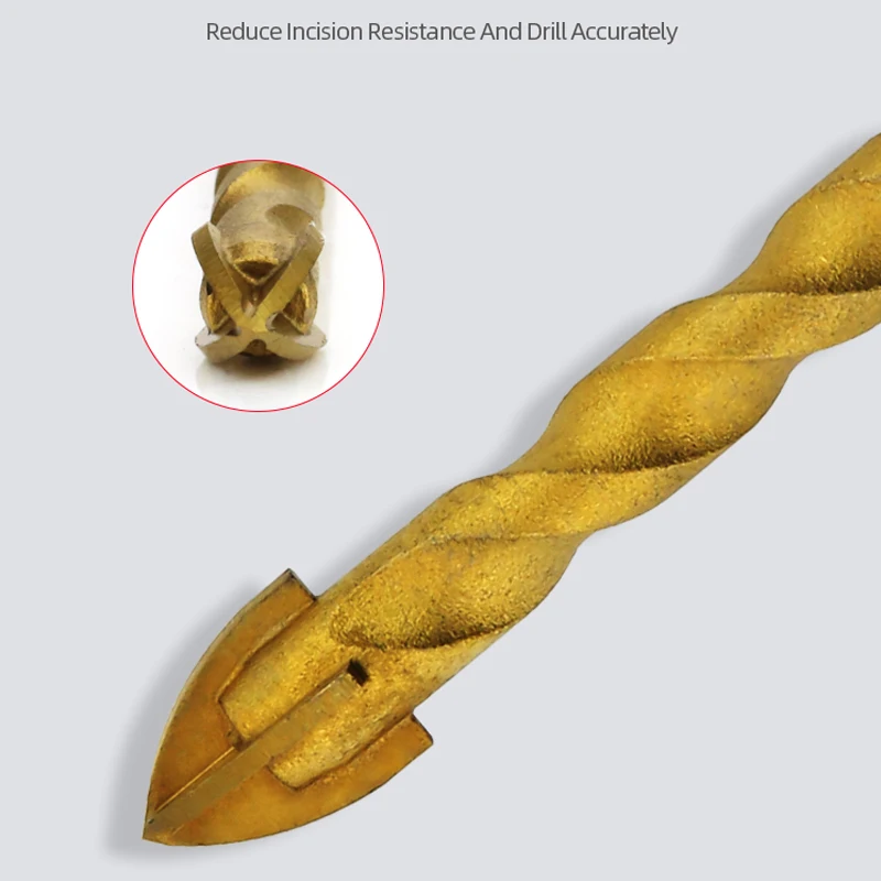 Набор крестообразных шестигранных сверл ABAOTE пила треугольное сверло из сплава