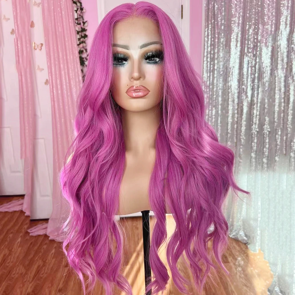 Парик AIMEYA для женщин термостойкие синтетические длинные волнистые передние