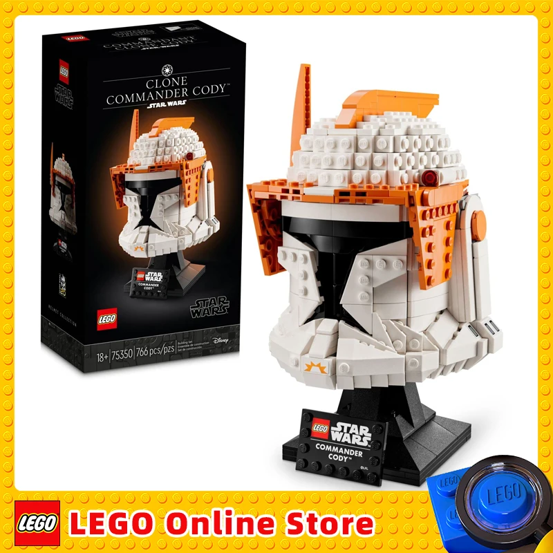 

LEGO Star Wars Clone Commander Cody Helmet 75350 Collectible Set for Adults The Clone Wars Memorabilia Gift Idea 766 Pieces
