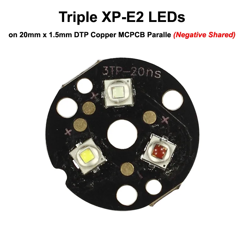 

Triple XPE2 RGB LED модуль
