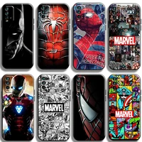 usa marvel comics phone case for xiaomi redmi 7s 7 7a 8 8a note 8 2021 7 8 8t pro coque shell tpu shockproof back unisex