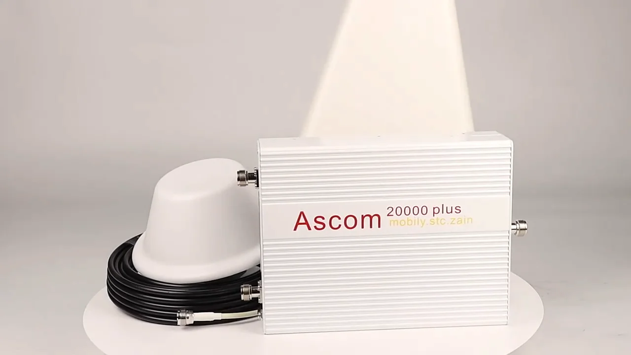 

Greetwin ASCOM двухдиапазонный мобильный усилитель сигнала 2G 3G 4G 2100 МГц 2600 МГц B1 B7 настраиваемый сетевой ретранслятор 4G