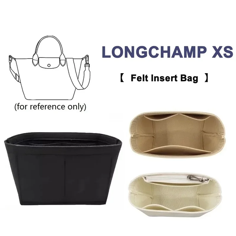 Сумка из войлочной ткани для Longchamp складная кожаная сумка с верхней ручкой
