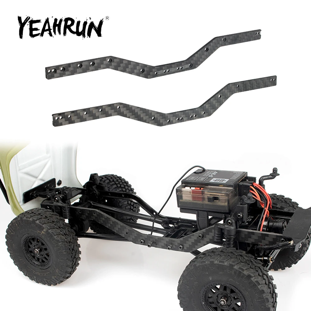 Рама каркаса из углеродного волокна YEAHRUN 1/24 RC для осевого SCX24 Deadbolt C10 Wrangler