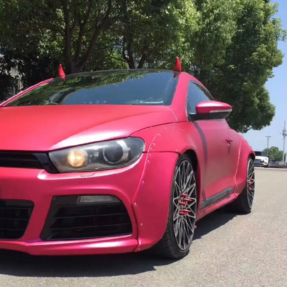 Для Volkswagen Scirocco Shangku R 2009-2013 полный комплект кузова из FRP материал гоночное крыло