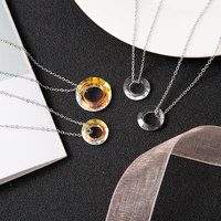 tian guan ci fu necklace woman heaven officials blessing necklaces man round pendant ladies high quality lady jewelry collier