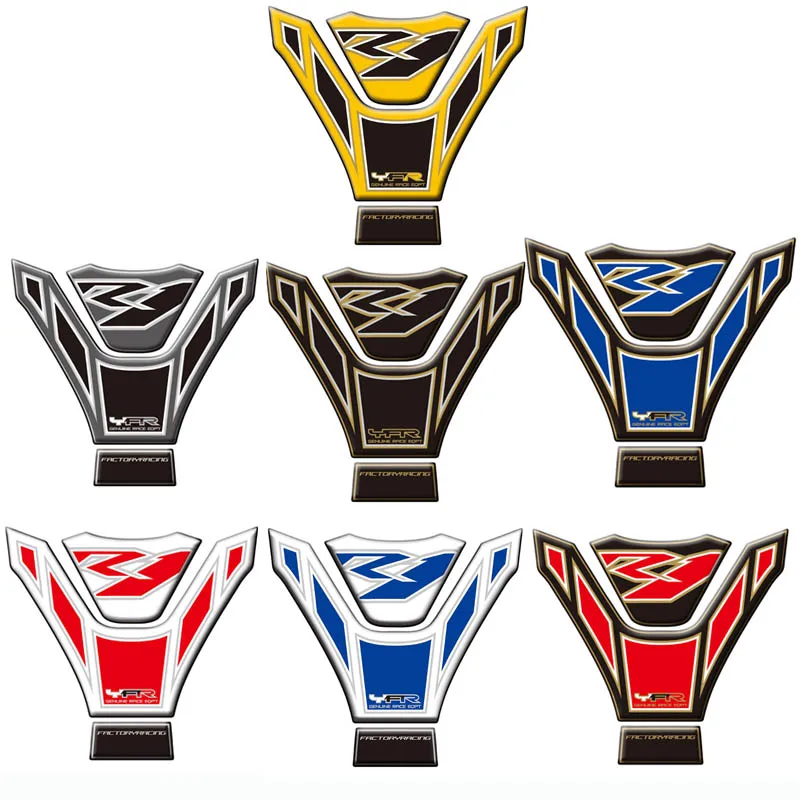 

Hot sell Motorcycle Stickers Fuel Tank Sticker Fishbone Protective Decal Sticker Case Tankp For Yamaha R1 2004 2005 2006