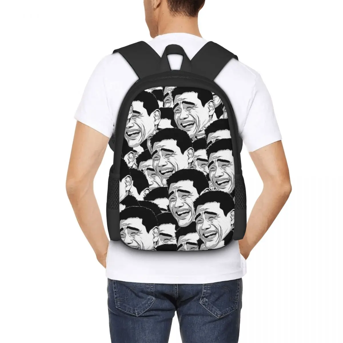 Yao Ming - Meme Backpack for Girls Boys Travel RucksackBackpacks for Teenage school bag