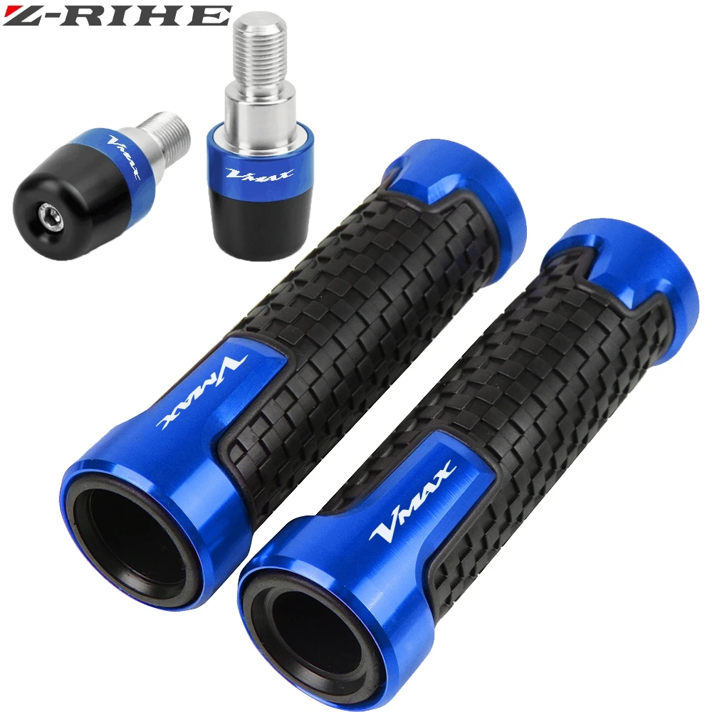 Мотоциклетные ручки руля с ЧПУ наконечники заглушка слайдер ручка для Yamaha V-MAX VMAX