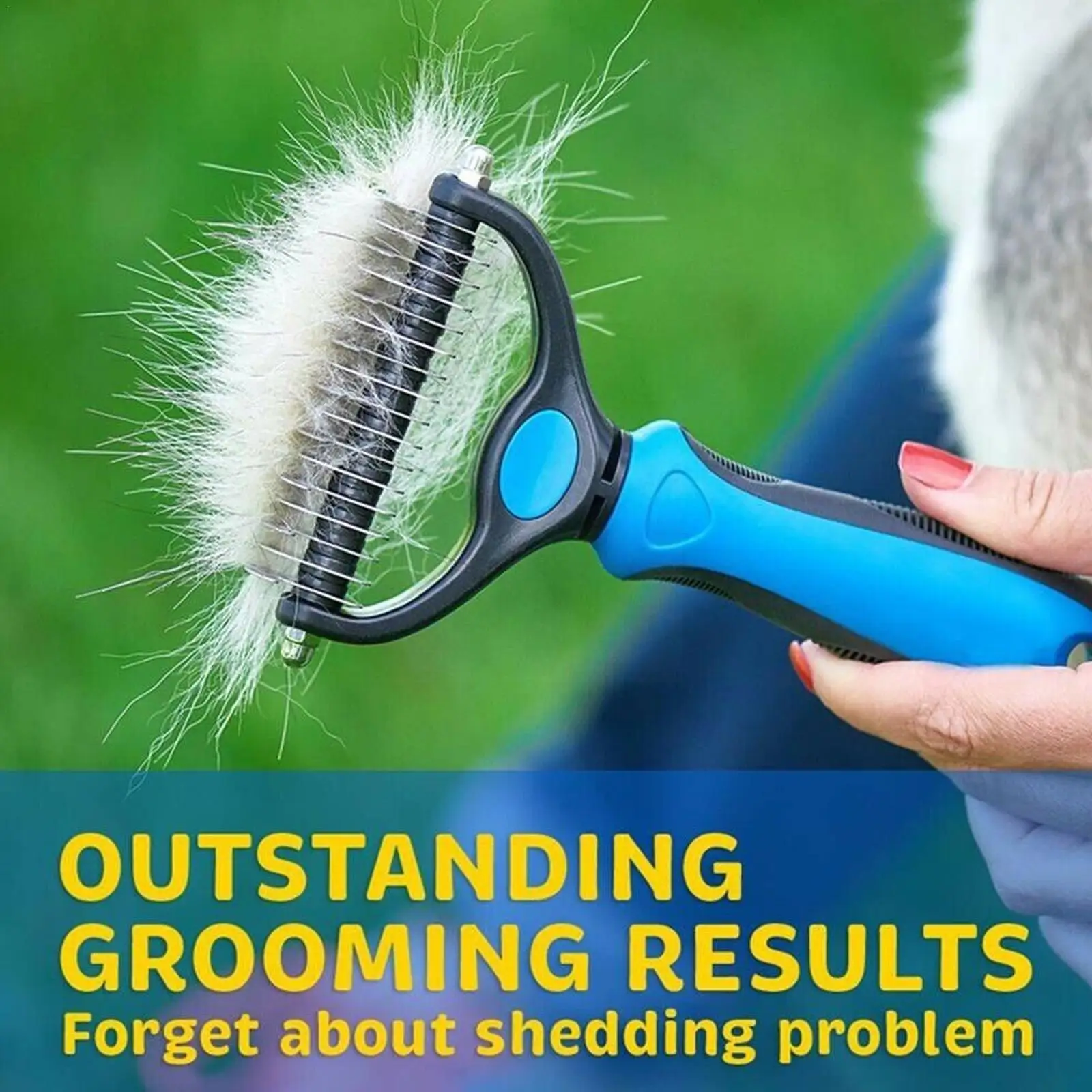 

Hair Removal Comb For Pet Dog Cat Long Hair Curly Knot Brush Grooming Tool Shedding Trimmer Comb Pet Appliances S8S9