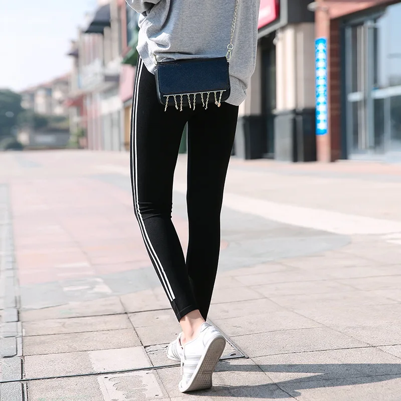 Fashion Women Spring Casual Jeggings Large Size Jeans Leggings High Waisted Tummy Control Slim Leggins Seamless Skinny Trousers