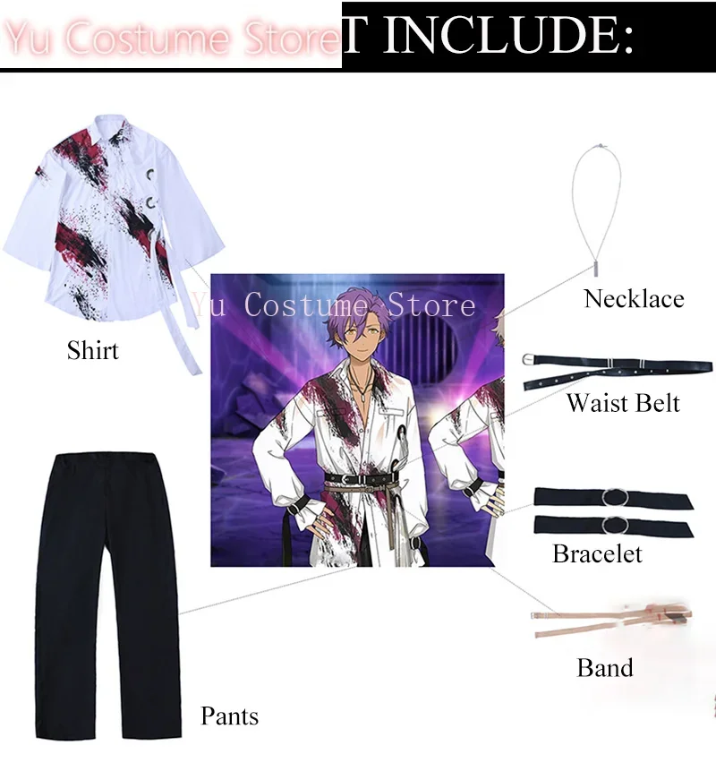 Yu костюм игровой ансамбль звезды Сакума Рей косплей Отогари Адонис костюмы для