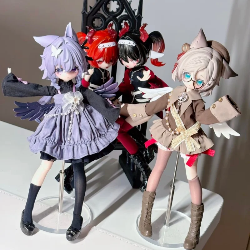 Фото Коллекционная фигурка Meki Final Blessing Series 1/8 BJD: Загадочная коробка-сюрприз, милые аниме-фигурки, кавайные модели, подарки на День святого Валентина №1