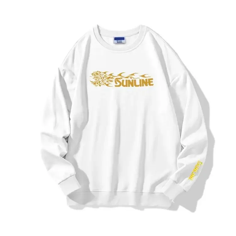 Новинка 2024 теплая одежда для рыбалки SUNLINE свитер с защитой от холода футболка