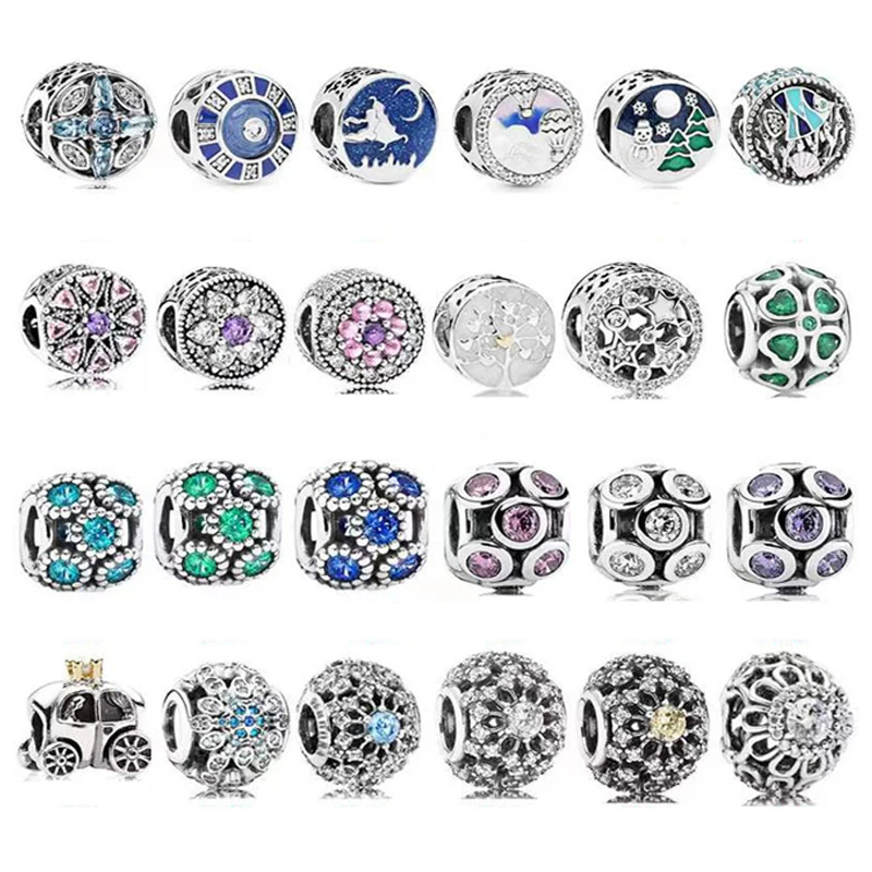 

Бусины-подвески в виде тыквы из серебра 925 пробы для браслета Pandora