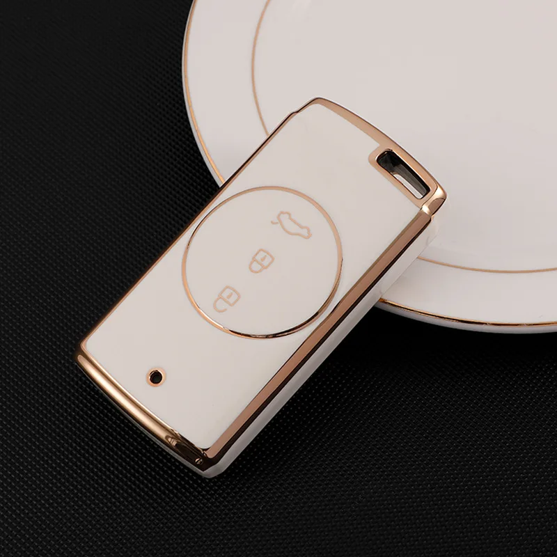 

TPU Car Key Case Cover Shell For Chery Tiggo 8 Arrizo 5 7 Pro EQ7 5x 3x Tiggo 7 Pro 2020 Gx Keychain Holder Accessories